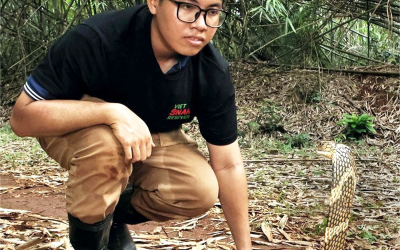 Viet Snake Rescuer